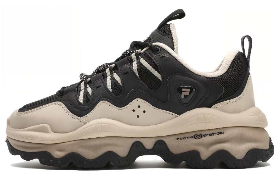 FILA FUSION Qd 96 Dx Sneakers 'Black Beige' Women's