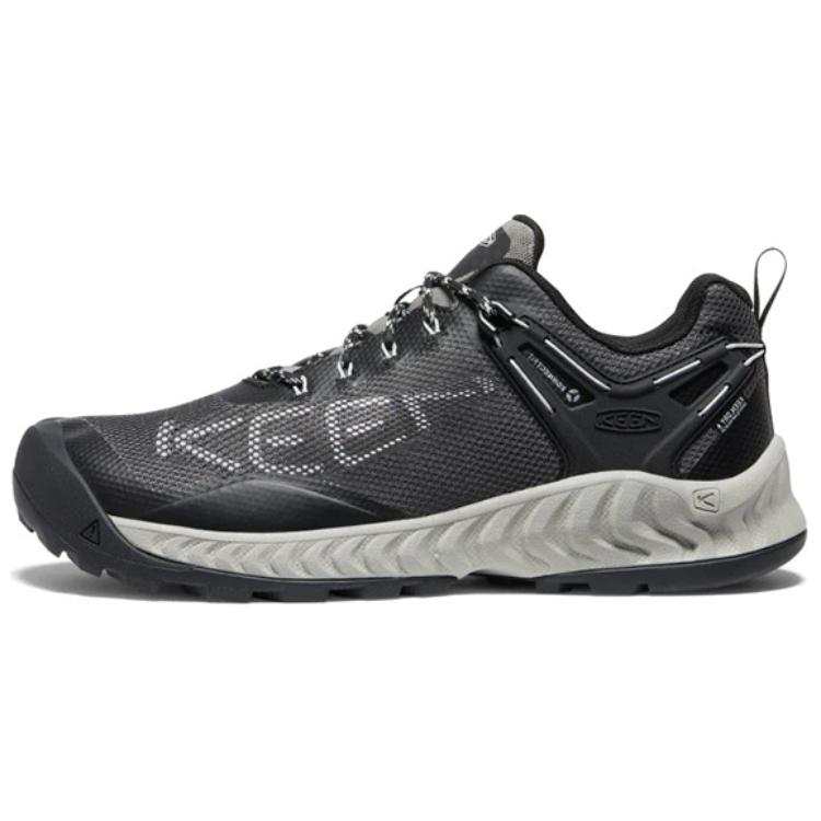 Keen NXIS EVO Comfortable Slip Resistant Abrasion Resistant Low top Hiking Shoes Men's Black