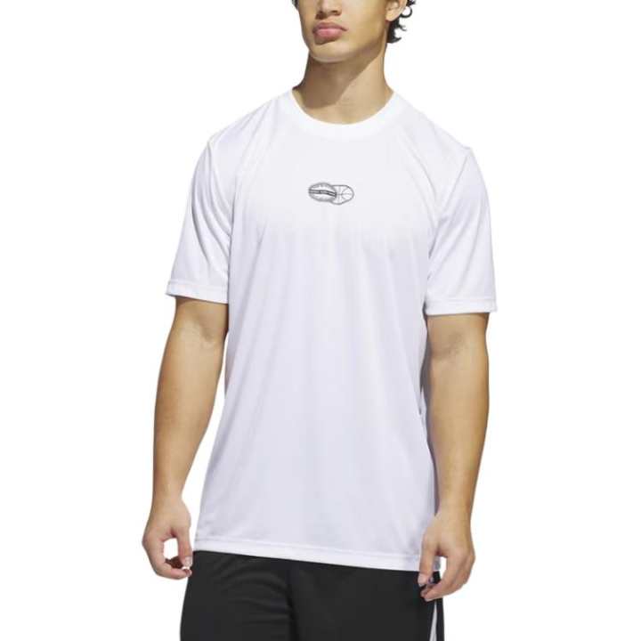 Adidas Adidas Get Buckets T Shirt Japan Version Men's