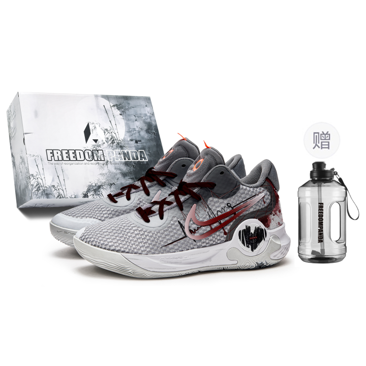 Nike Nike KD Trey 5 Freedom Panda, Box, Hear The Heartbeat Cushioning Slip Resistant Abrasion Resistant