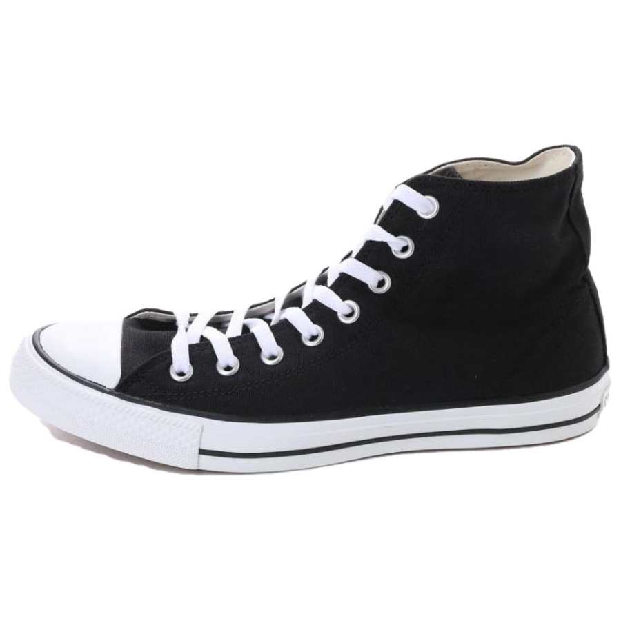 Converse Nextar Abrasion Resistant Breathable High top Canvas Shoes Unisex Black