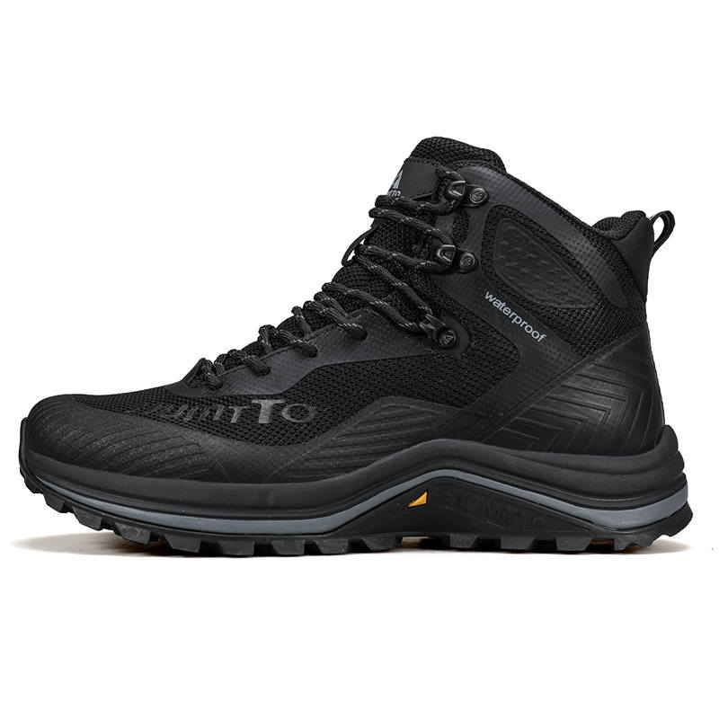HUMTTO Cushioning Slip Resistant Abrasion Resistant Cushioning Slip Resistant Abrasion Resistant High top Hiking Shoes
