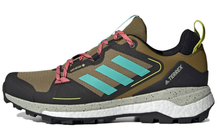 Adidas Adidas Terrex Skychaser Gore Tex 2.0 Breathable Low top Hiking Shoes Men's Yellow Black