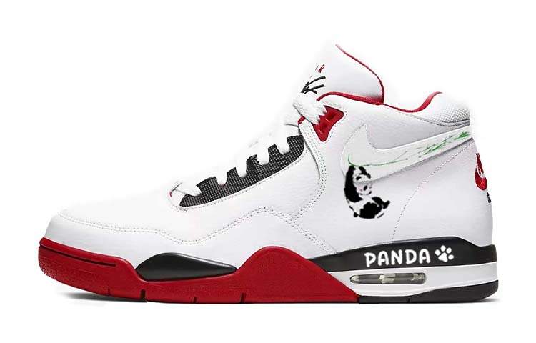 Nike Nike Flight Legacy Vintage Basketball Shoes Men's Mid Top Red/White