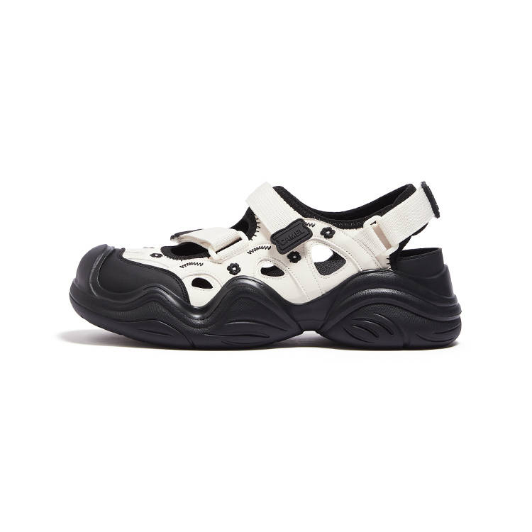 CAMEL CAMEL Beach Sandals Women's Ecru, Beige/Pink, Beige/Black