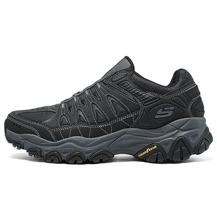 Skechers After Burn M.Fit 2.0 Cushioning Slip Resistant Abrasion Resistant Low top Mountaineering Shoes Men's Black