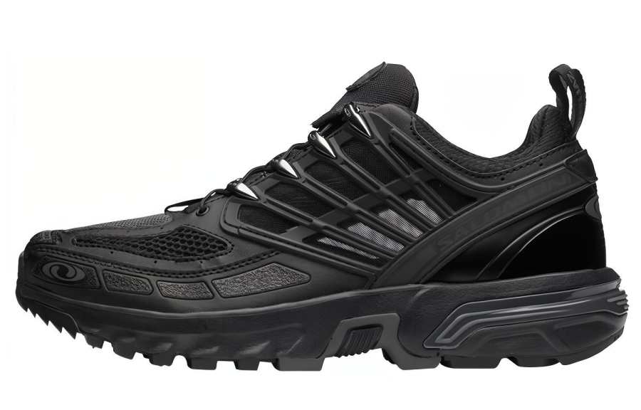 SALOMON ACS Pro Advanced Comfortable Low top Running Shoes Unisex Black