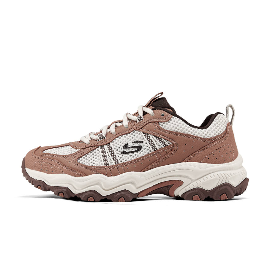 Skechers Stamina At Abrasion Resistant Breathable Support Grip Low top Hiking Shoes Women's Brown White