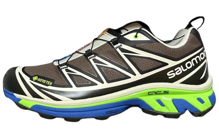 SALOMON x SSENSE XT 6 GTX Low top Outdoor Shoes Men's Brown Black Green