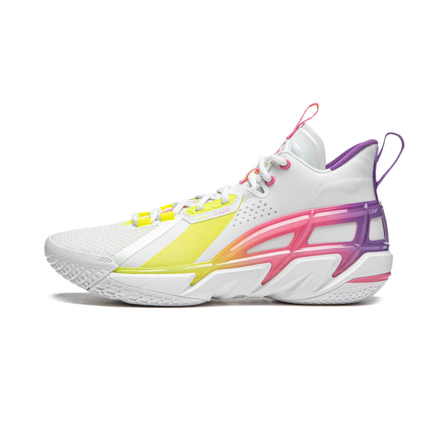 Li-Ning LiNing Anti five 4 Cushioning Slip Resistant Abrasion Resistant Breathable Support Rebound Mid top Basketball Shoes