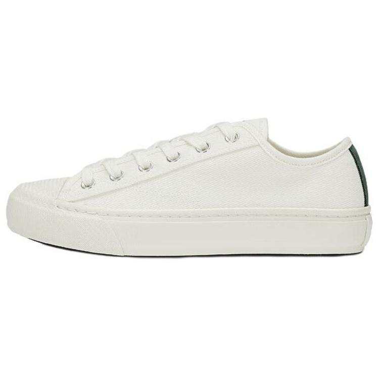 LACOSTE LACOSTE Low top Canvas Shoes Men's Ecru