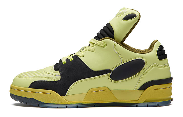 EQLZ EQUALIZER EQLZ EQUALIZER 1980 Low top Vintage Basketball Shoes Unisex Lime Green