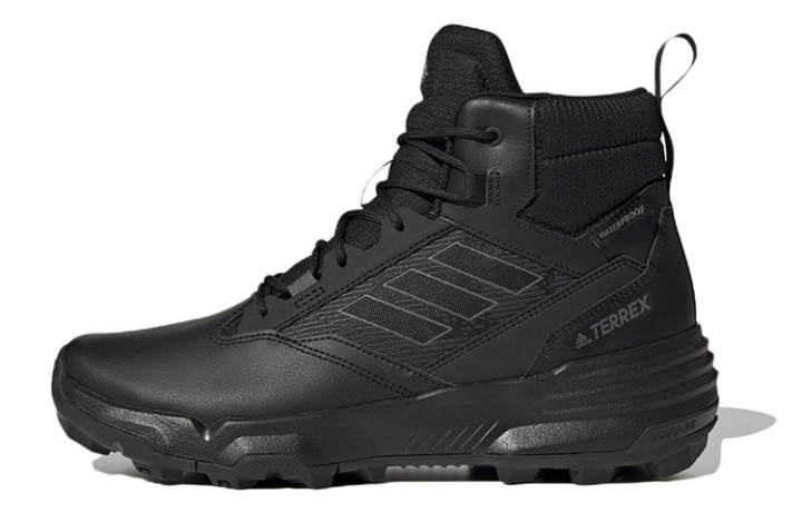 Adidas Terrex Unity Adidas Leather Mid Rain.RDY 'Black Grey'
