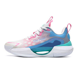 Up Run Low top Basketball Shoes Unisex Peach Wood Pink