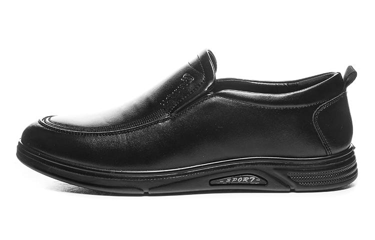 Warrior Business Casual, Slip Resistant, Abrasion Resistant Comfortable Dress Shoes Men's Black