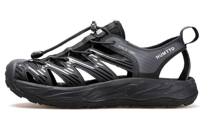 HUMTTO Rebound Abrasion Resistant Balance Height Increasing Breathable Slip Resistant Beach Closed Toe Sandal Men's