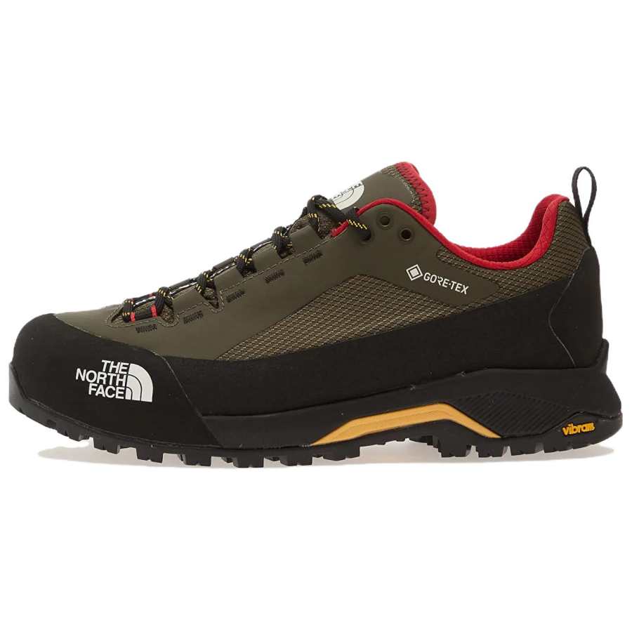 THE NORTH FACE Verto Abrasion Resistant Waterproof Support Grip Mountaineering Shoes Men's Green