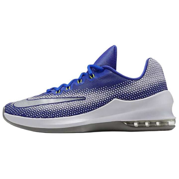 Nike Nike Air Max Infuriate Support Low top Basketball Shoes Men's Blue