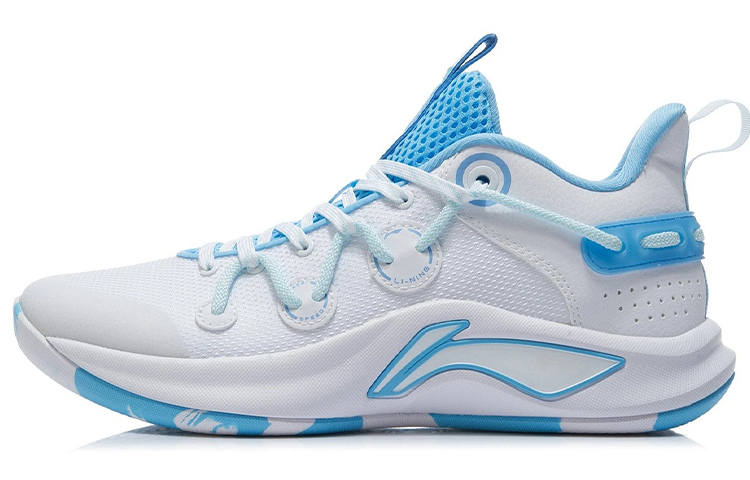 Li-Ning Li Ning Speed Team Textile, Synthetic Leather Cushioning Slip Resistant Abrasion Resistant Rebound Low top