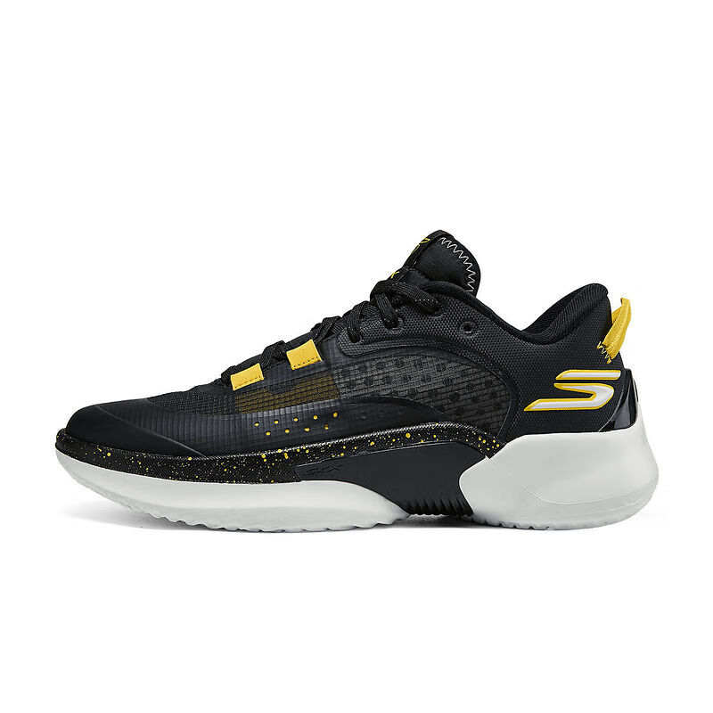 Skechers SKX RESAGRIP Low top Training Running Shoes Men's Black Yellow