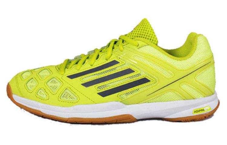 Adidas Adidas Cushioning, Wear Resistant Low top Badminton Shoes Men's Yellow