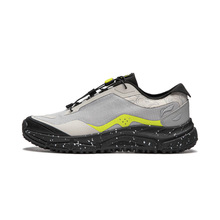 Li-Ning Li Ning Outdoor CF Tracing, Yi Jie Lite V3 Lightweight, Breathable, And Abrasion Resistant Low top Hiking Shoes Men's
