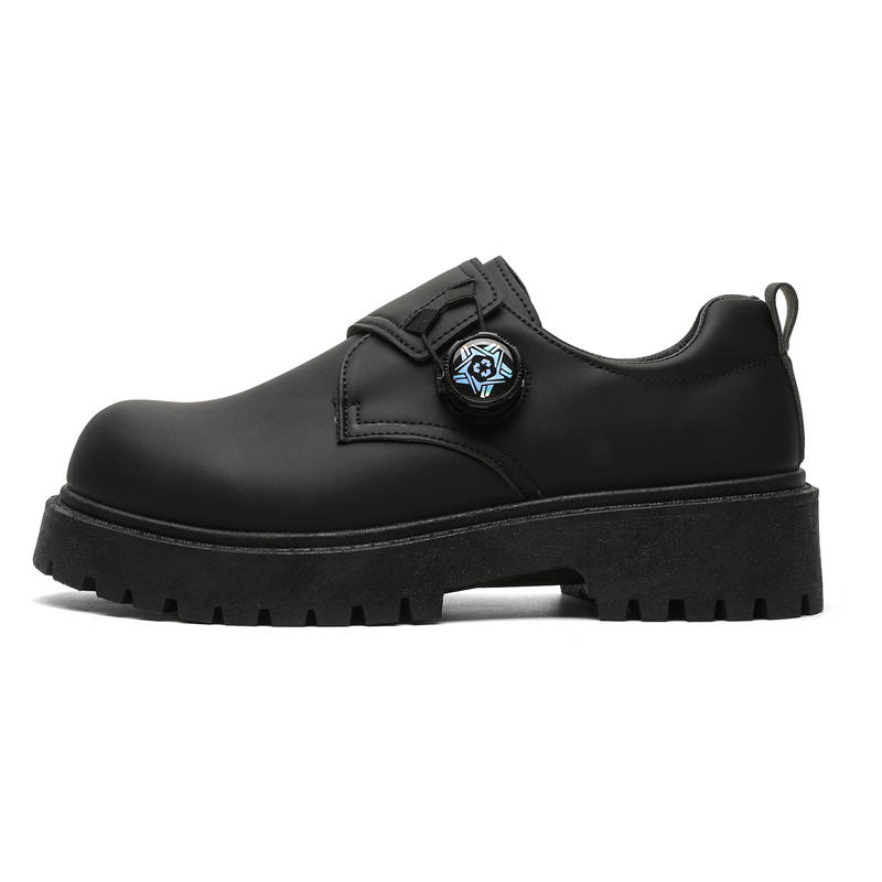 BAOZAOGONGYANG Men's Casual Shoes Men's Black