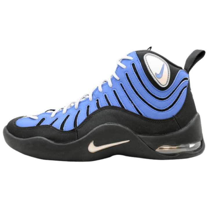 Nike Nike Air Bakin Abrasion Resistant Mid top Basketball Shoes Men's Blue Black
