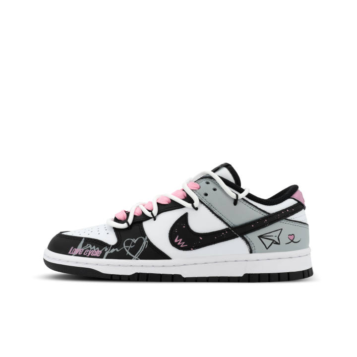 Nike Nike Dunk Gorilla Mischief XJDD Love Rhythm Low top Skateboard Shoes Unisex Black Gray