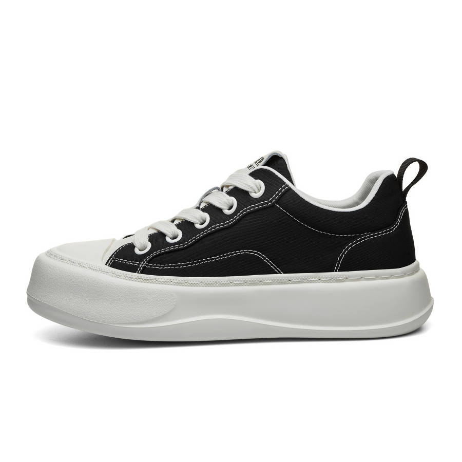 JEEP SPIRIT Leisure Collection Abrasion Resistant Breathable Lightweight Height Increasing Low top Canvas Shoes Men's