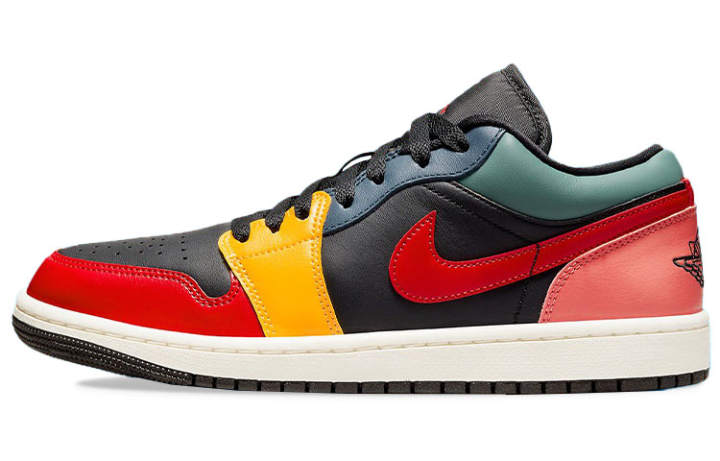Jordan Air Jordan 1 Low Se 'Black Multi Color' Women's