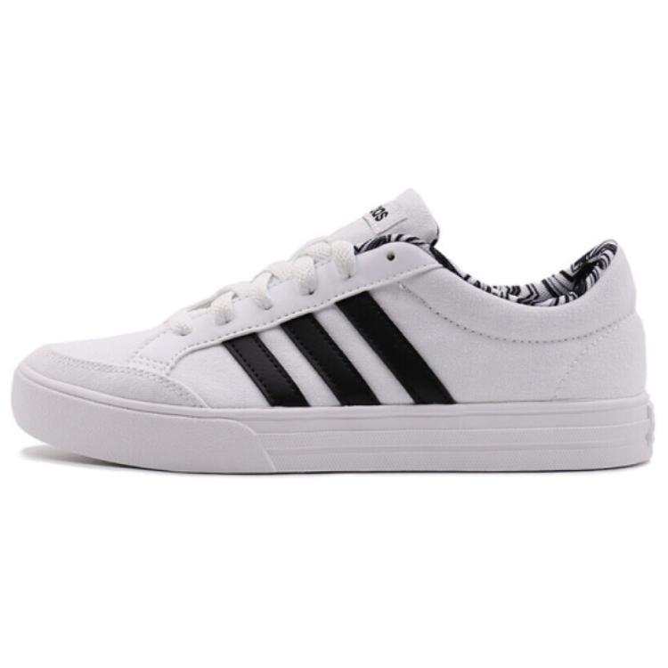 Adidas Adidas Slip Resistant Abrasion Resistant Low top Tennis Shoes Women's White Black