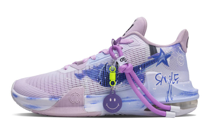 Nike Nike Air Max Impact Fabric Low top Basketball Shoes Unisex Light Purple