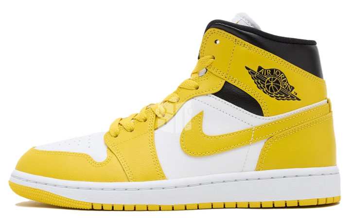 Jordan Jordan 1 Mid Vivid Sulfur Women's