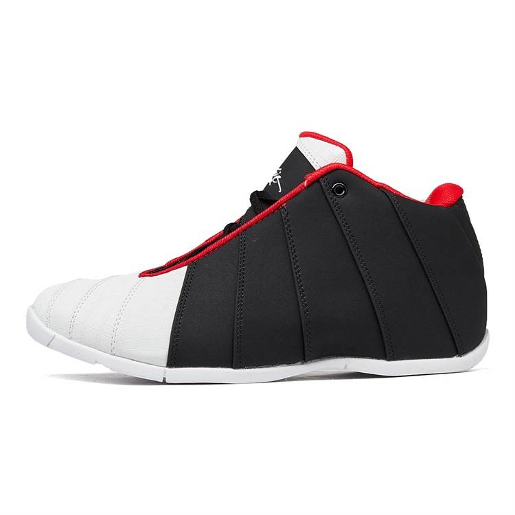 VOIT Cushioning Slip Resistant Abrasion Resistant Coverage Support Impact Resistant Mid top Basketball Shoes Men's