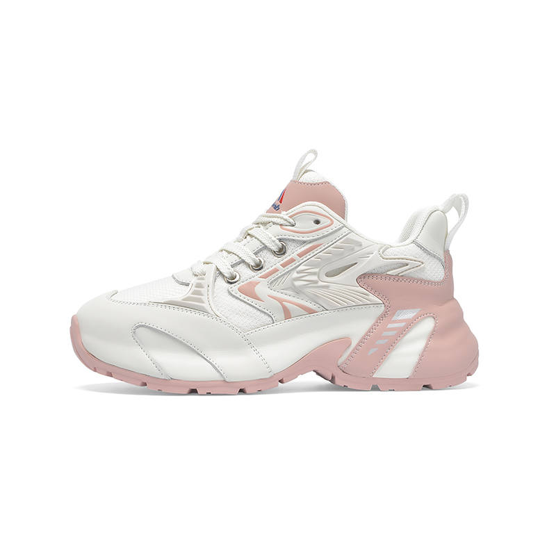 KOLUMB Slip Resistant Abrasion Resistant Slip Resistant Abrasion Resistant Low top Chunky Sneakers Women's