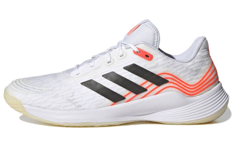 Adidas Adidas Novaflight Tokyo Volleyball Slip Resistant Low top Tennis Shoes Men's White Black Red