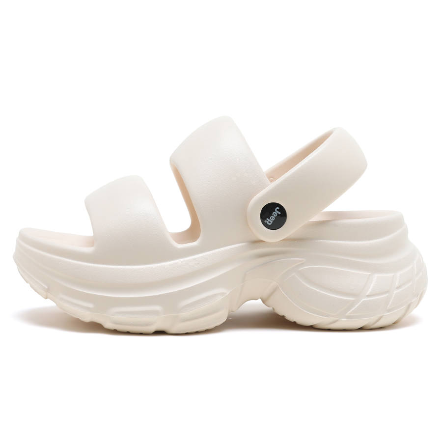 Jeep EVA Beach Sandals Women's Ecru
