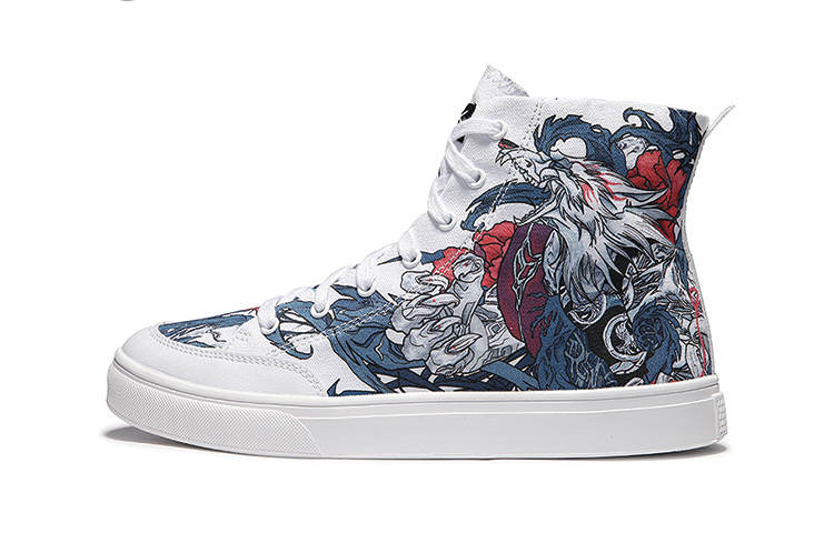 IDX IDX Canvas Shoes Men's High Top Blue