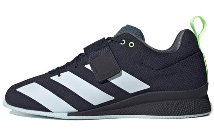 Adidas Adidas Adipower Weightlifting 2 Fabric Breathable Low top Training Shoes Unisex Dark Blue White