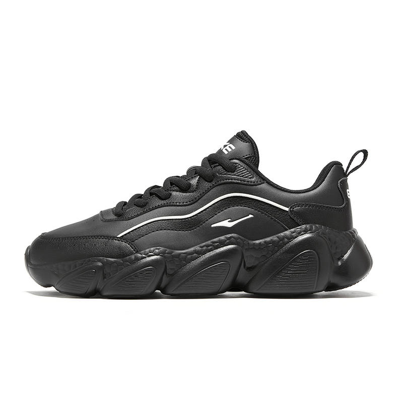 Erke Synthetic Leather Cushioning Lightweight Low top Chunky Sneakers Men's