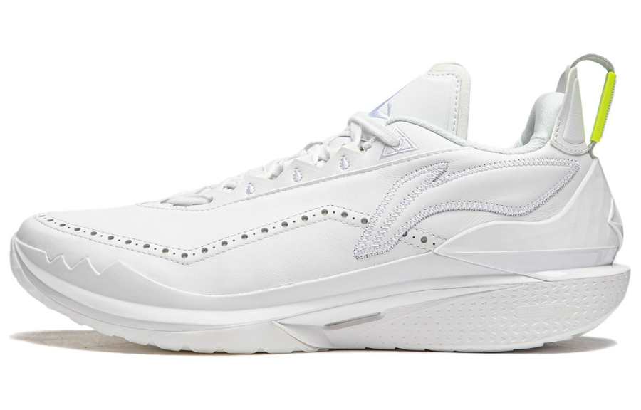Li-Ning Li Ning JB2 Jimmy White, Butler 2 Cushioning Slip Resistant Low top Basketball Shoes Men's Standard White