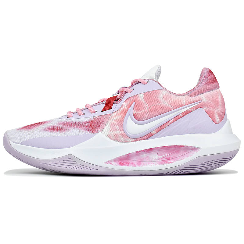 Nike Nike Precision 6 Abrasion Resistant Lightweight Wear resistant And Lightweight Low top Basketball Shoes Men's