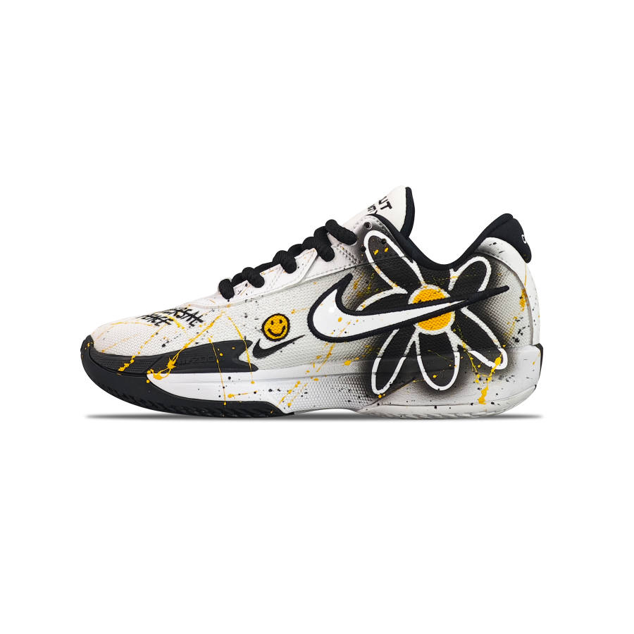 Nike Nike Air Zoom G.T. Cut Academy Basketball Shoes Unisex Low Top Black/White/Yellow