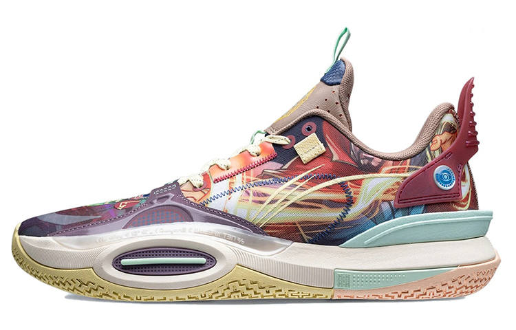 Li-Ning MARVEL x Li Ning ALL CITY10 ' Doctor Strange ' Textile, Synthetic Leather, TPU Cushioning Rebound Low top