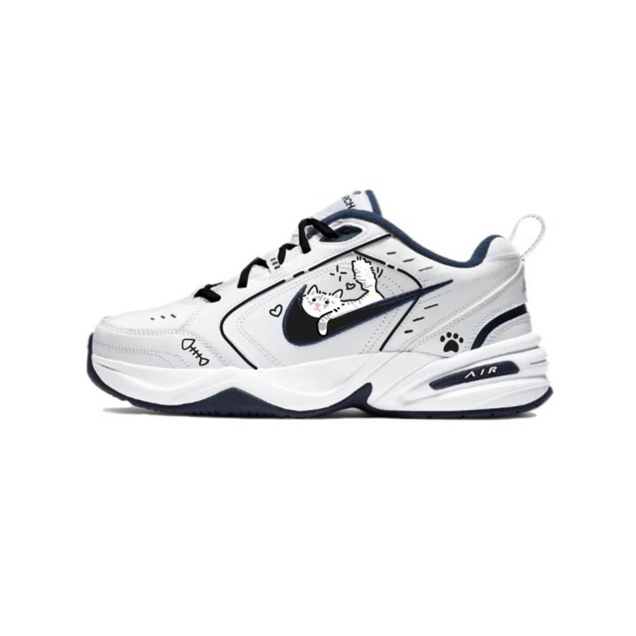 Nike Nike Air Monarch 4 Lying Flat Kitten Slip Resistant, Abrasion Resistant, Height Increasing Low top Chunky Sneakers