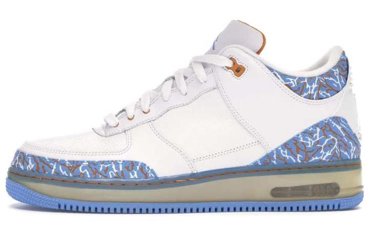 Jordan Jordan Ajf 3 White University Blue Sunset