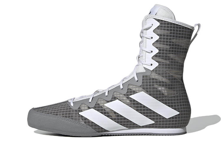 Adidas Adidas Box Hog 4 Lightweight Abrasion Resistant Slip Resistant Lightweight, Wear resistant, And Non slip High top