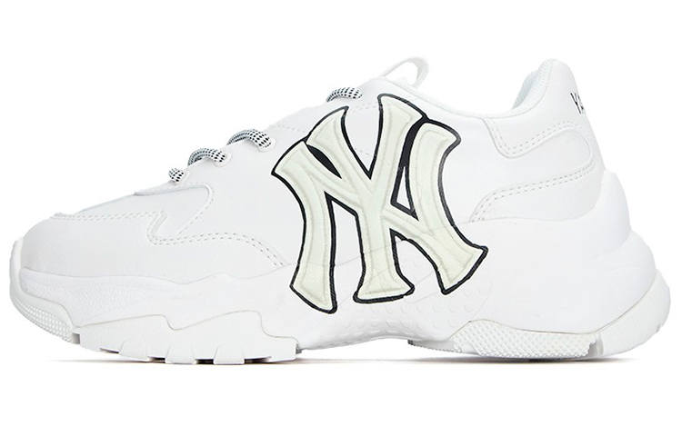 MLB MLB Big Ball Chunky Artificial Leather Low top Chunky Sneakers Unisex Ecru