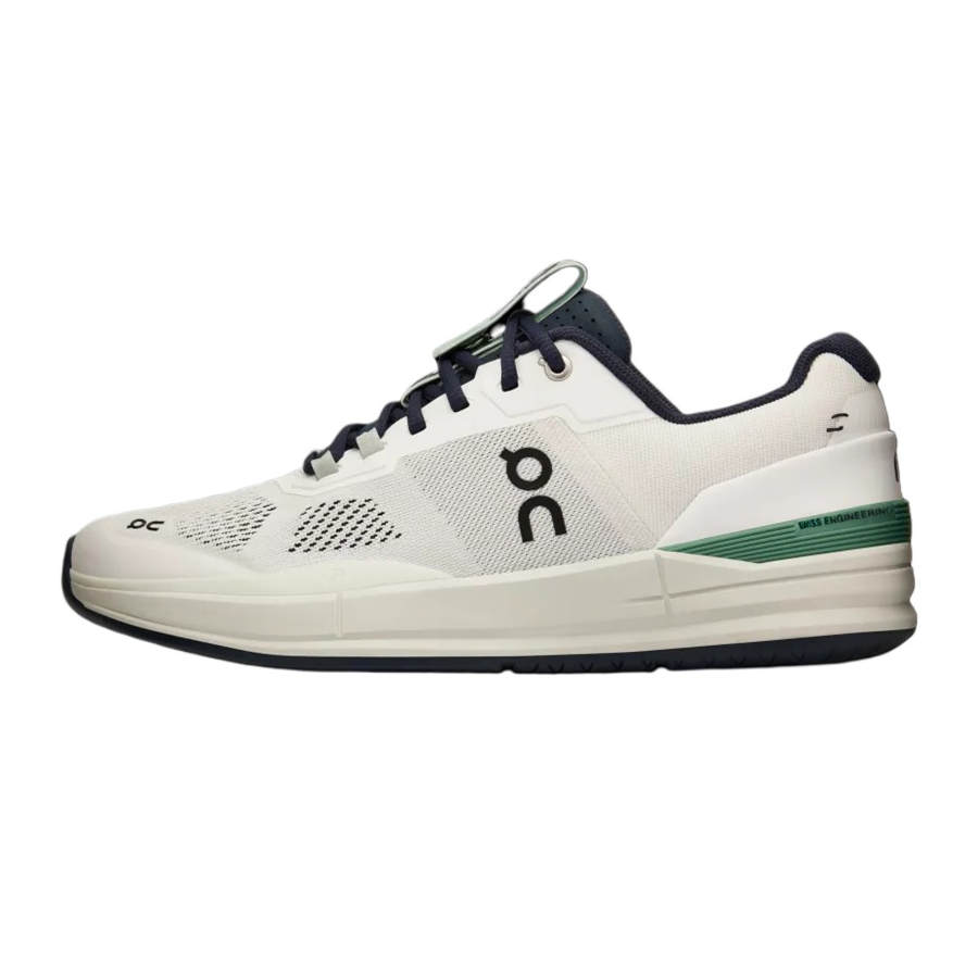 On FEIDELEI x On The Roger Pro Comfortable Breathable Low top Tennis Shoes Men's White Green